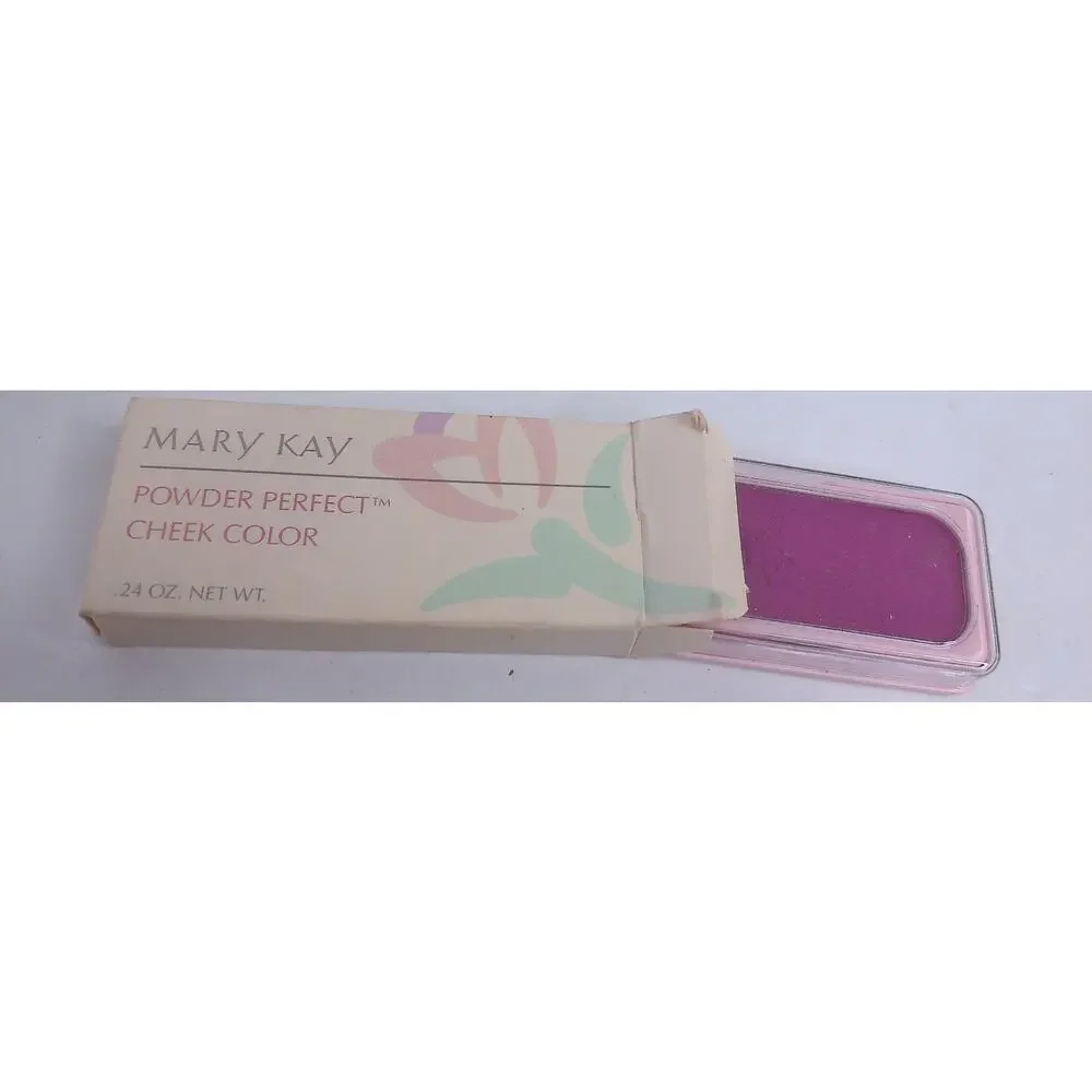 Vtg Mary Kay Blush Violet Mauve Satin Holly Berry Orchid Lilac Very Berry Set 7